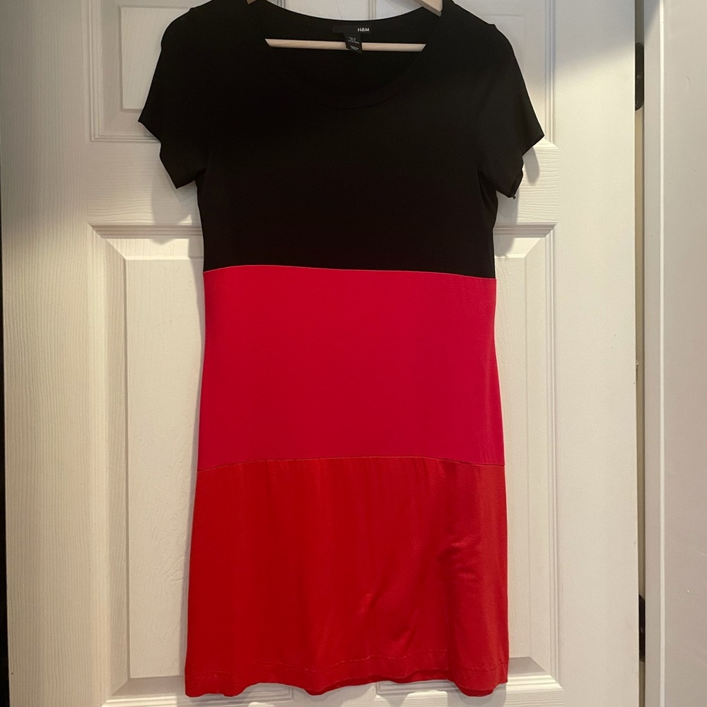 H&M Color Block Dress Size 6
